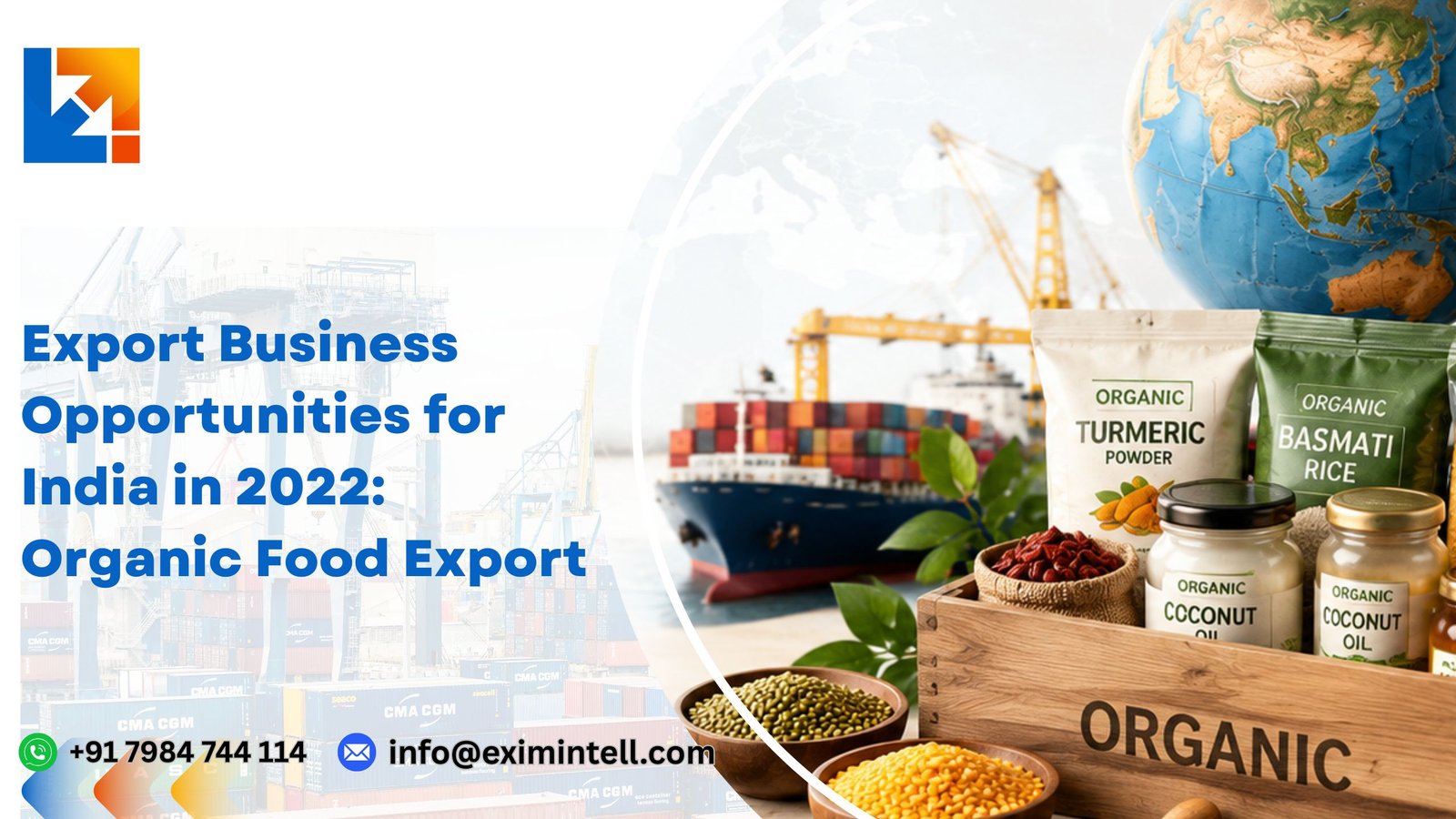 Export Business Opportunities for India in 2022: Organic Food Export