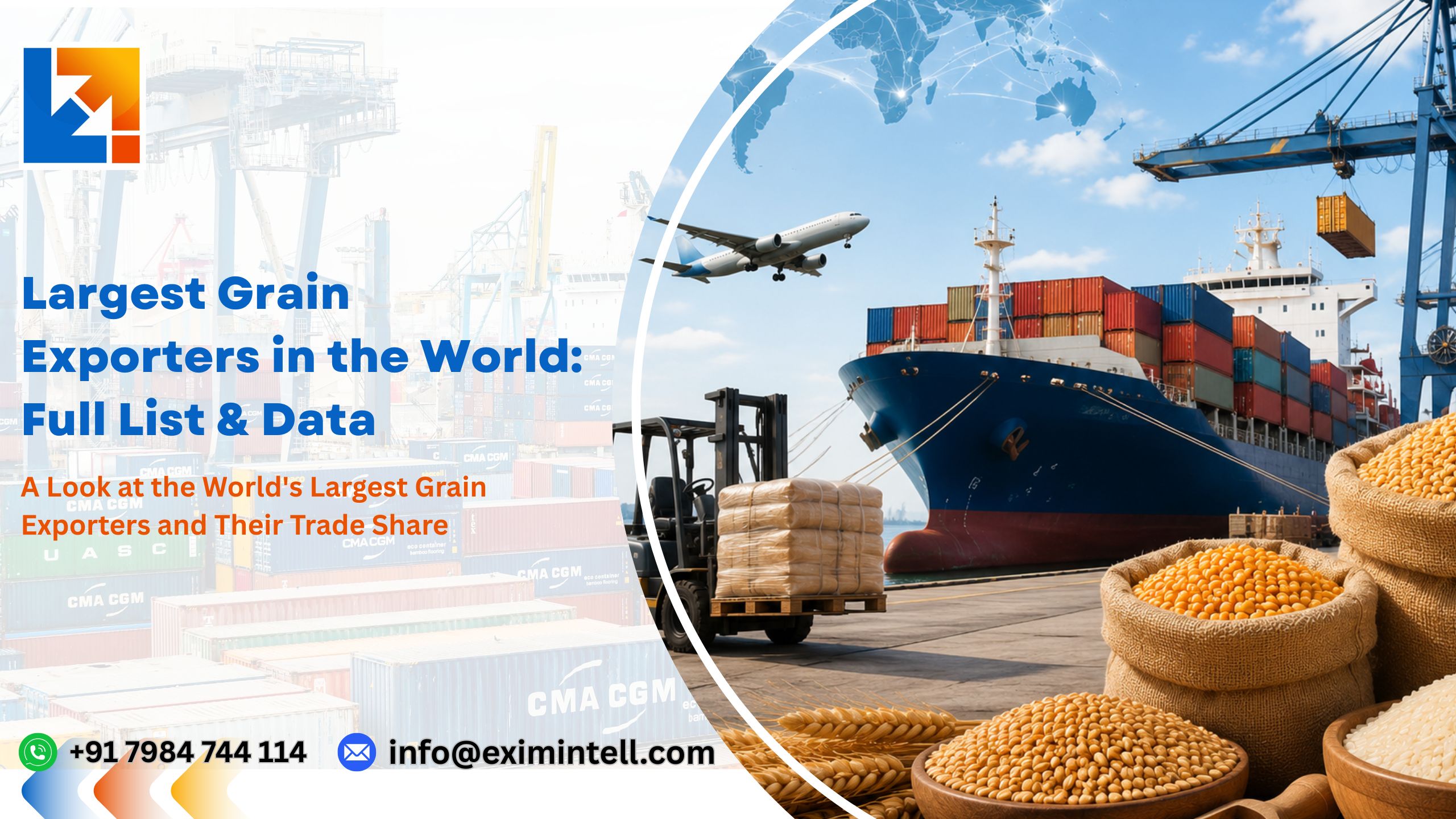 Largest Grain Exporters in the World: Full List & Data